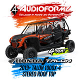 2019+ Honda Talon 1000X-4 Stereo Tops (4-Seat)